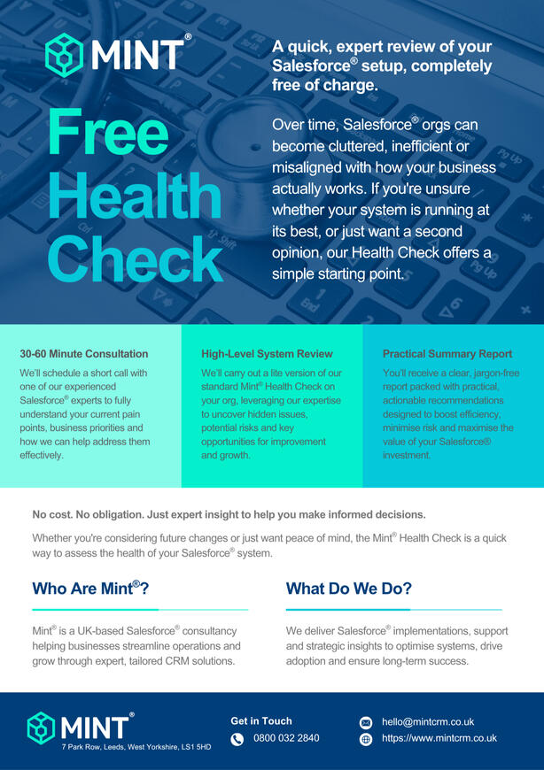 Free Health Check Flyer